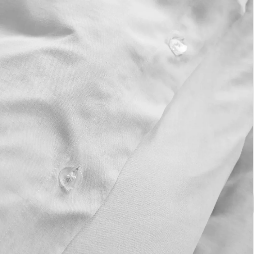 NWT! Quince Linen & Bamboo White Duvet Cover! King/ Cal King (14)_5